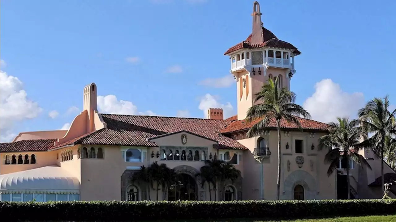 Empty folders with classified banners are among the items seized from Mar-a-Lago