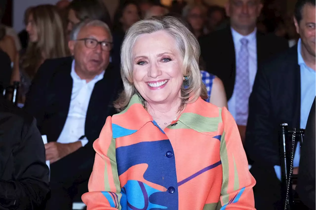 Hillary Clinton Attends DVF Awards in Venice