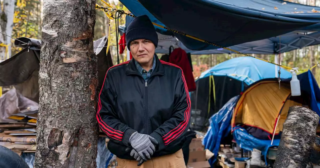 Anchorage’s Centennial Park Campground shuts down Friday. Homeless residents are going back to Sullivan Arena.