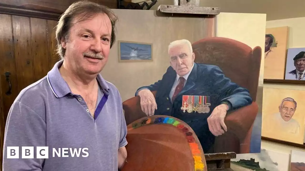 Jack Russell: Former cricketer paints last surviving Dambuster