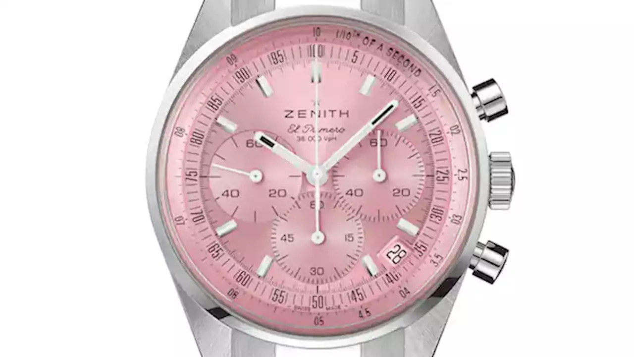 Die Uhr gegen Brustkrebs: Die pinke Chronomaster von Zenith