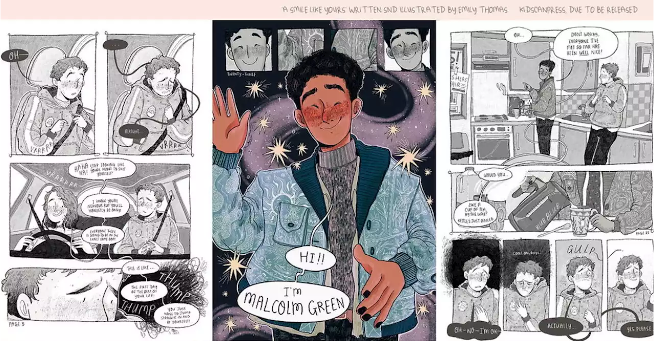 Emily Thomas Sells Her Debut Graphic Novel, A Smile Like Yours