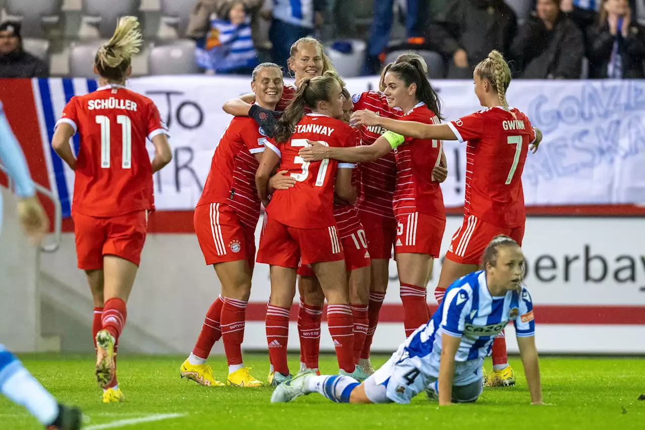 FC-Bayern-Frauen erreichen Gruppenphase der Champions League