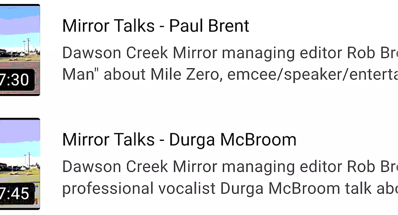 Mirror Talks – new series of video interviews