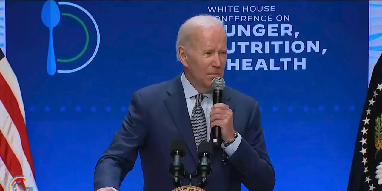 Biden lays out plan to end hunger by 2030