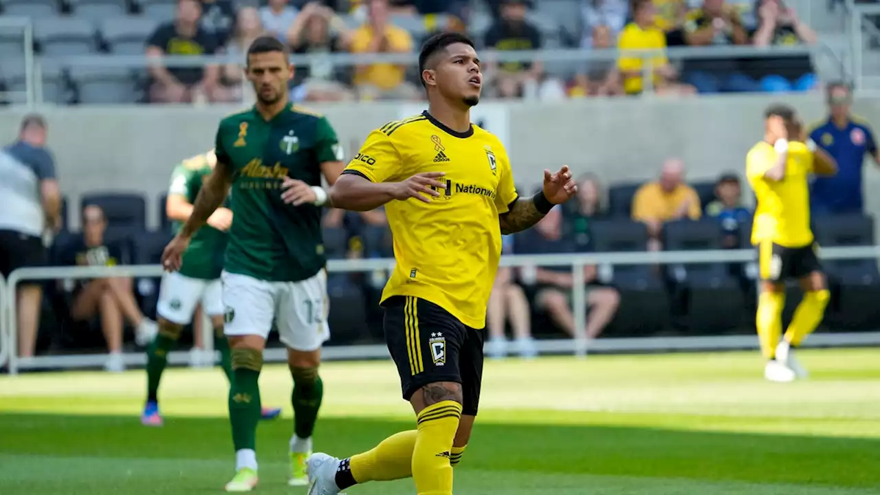 Columbus Crew's Cucho Hernandez suspended one game for use of offensive language