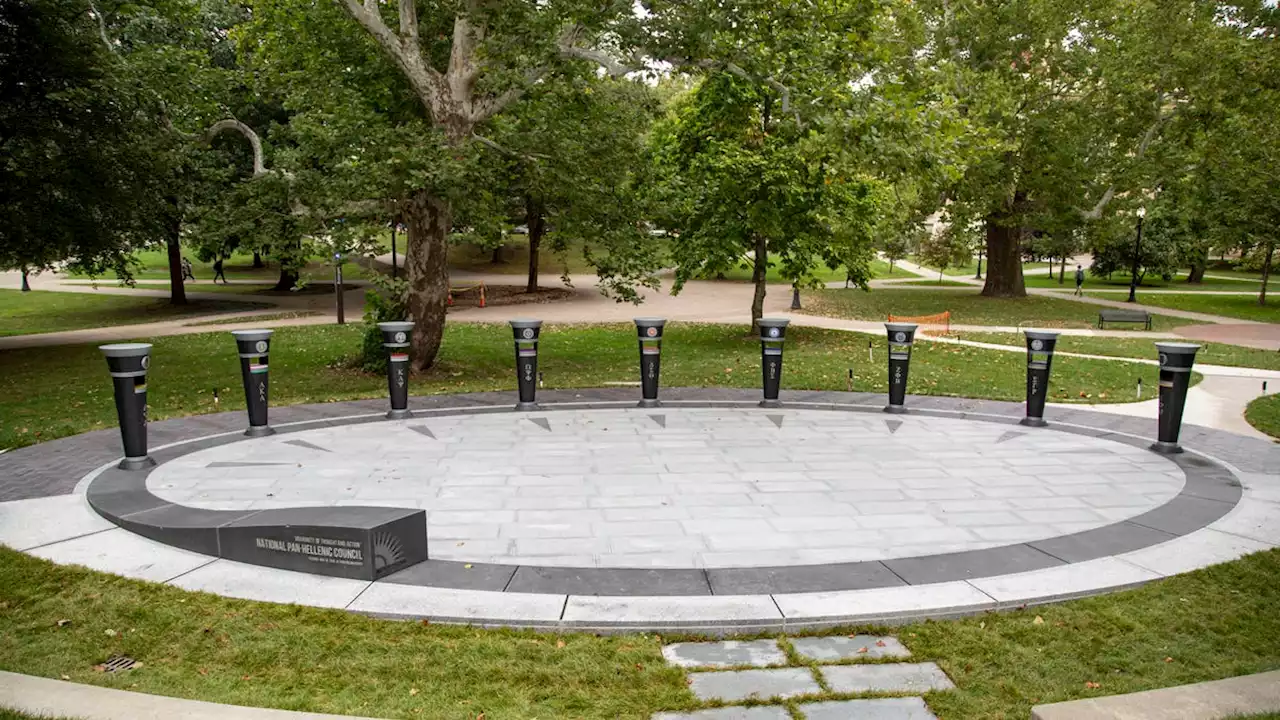 Ohio State unveils plaza honoring National Pan-Hellenic Council's fraternities, sororities