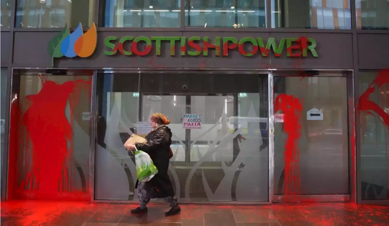 Energy giant headquarters in Glasgow vandalised in overnight attack