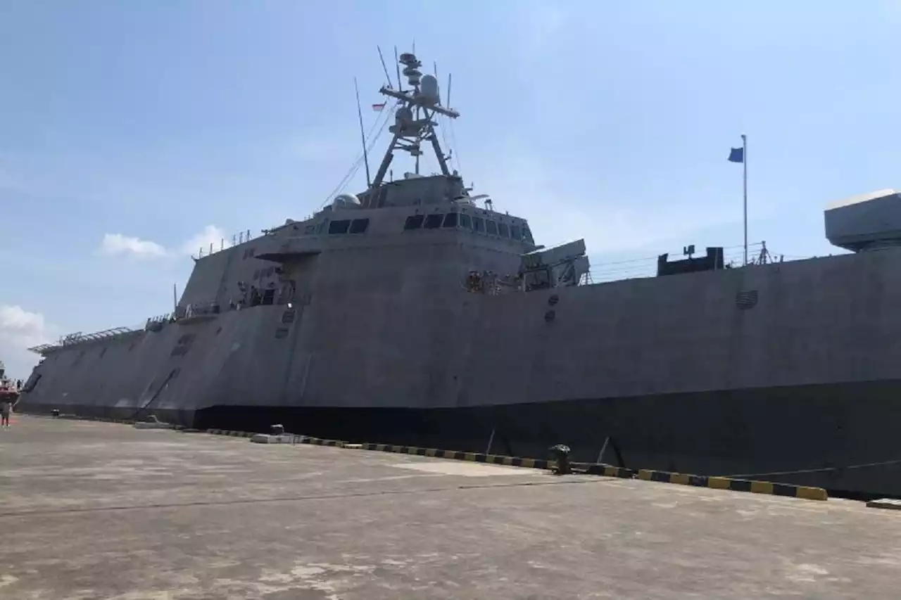 Kapal Perang AS USS Charleston Sandar di Benoa Bali, Misinya Tidak Main-main