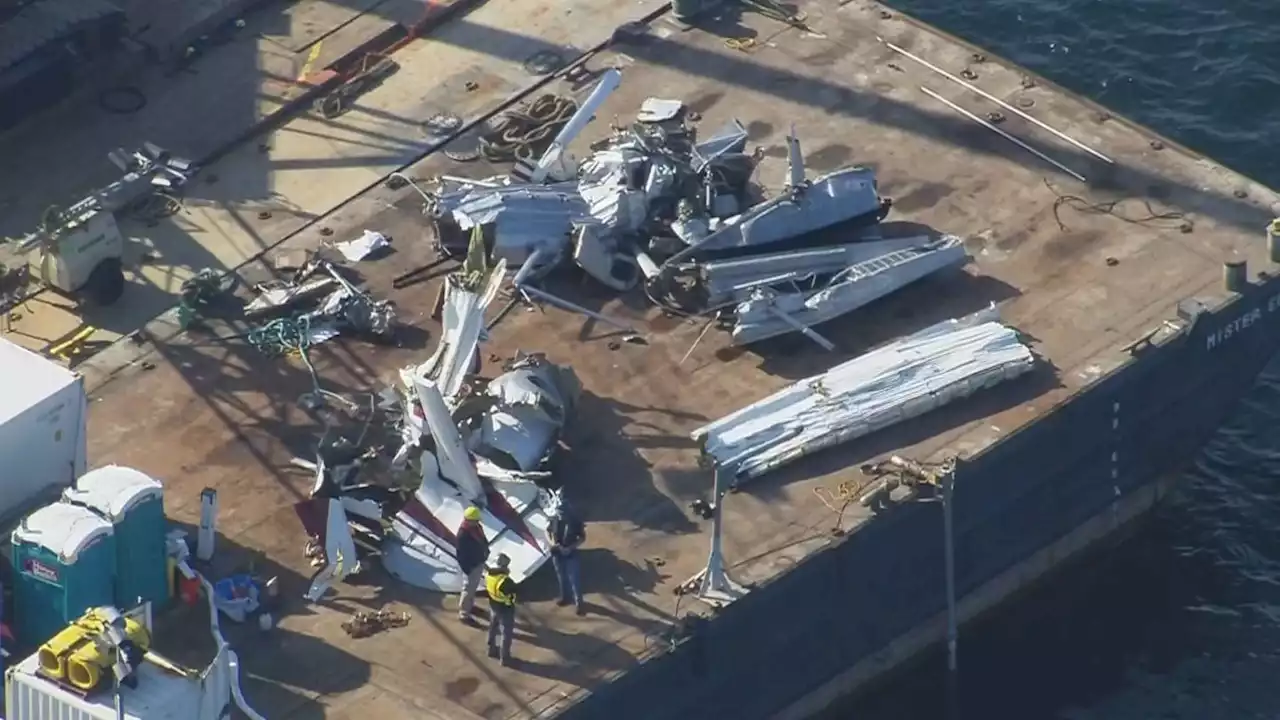 At least 80% of floatplane wreckage pulled from water near Whidbey Island; remains found