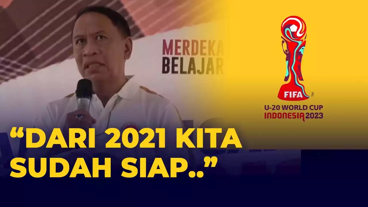 Menpora soal Kesiapan Indonesia Jadi Tuan Rumah Piala Dunia U-20: Dari 2021 Kita Sudah Siap