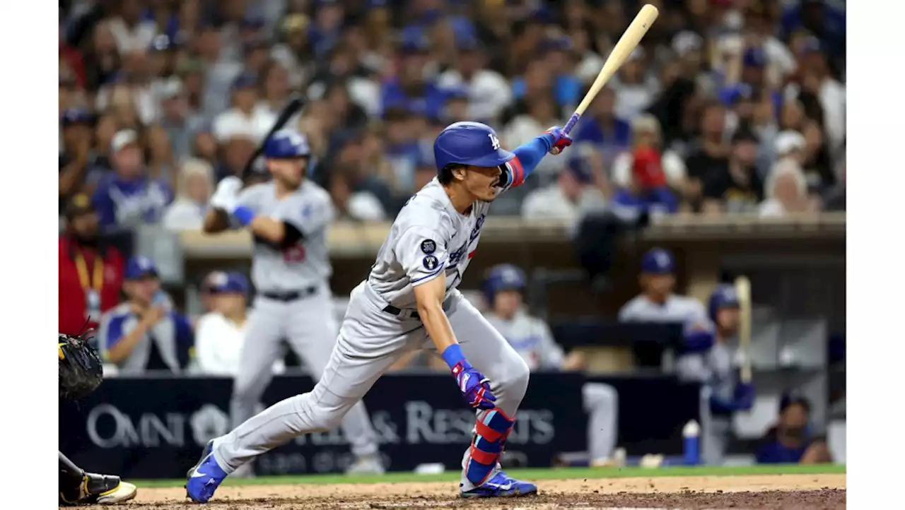 Miguel Vargas drives in 3 runs as Dodgers beat Padres again