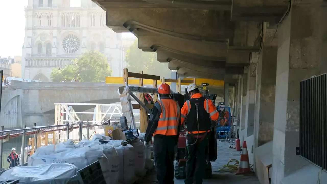 RER C : la gare Saint-Michel Notre-Dame se prépare à un «changement spectaculaire» avant les JO 2024