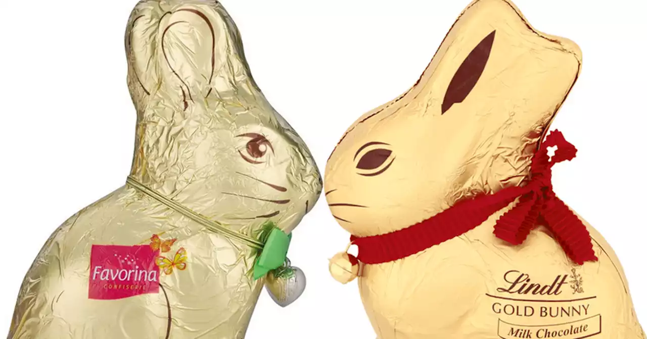 Lidl ordered to melt down chocolate rabbits as they're 'too similar' to Lindt