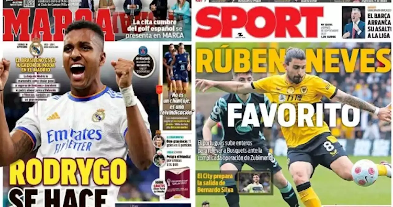 Periódicos Deportivos Hoy 30 Septiembre 2022 Portadas De Los Diarios