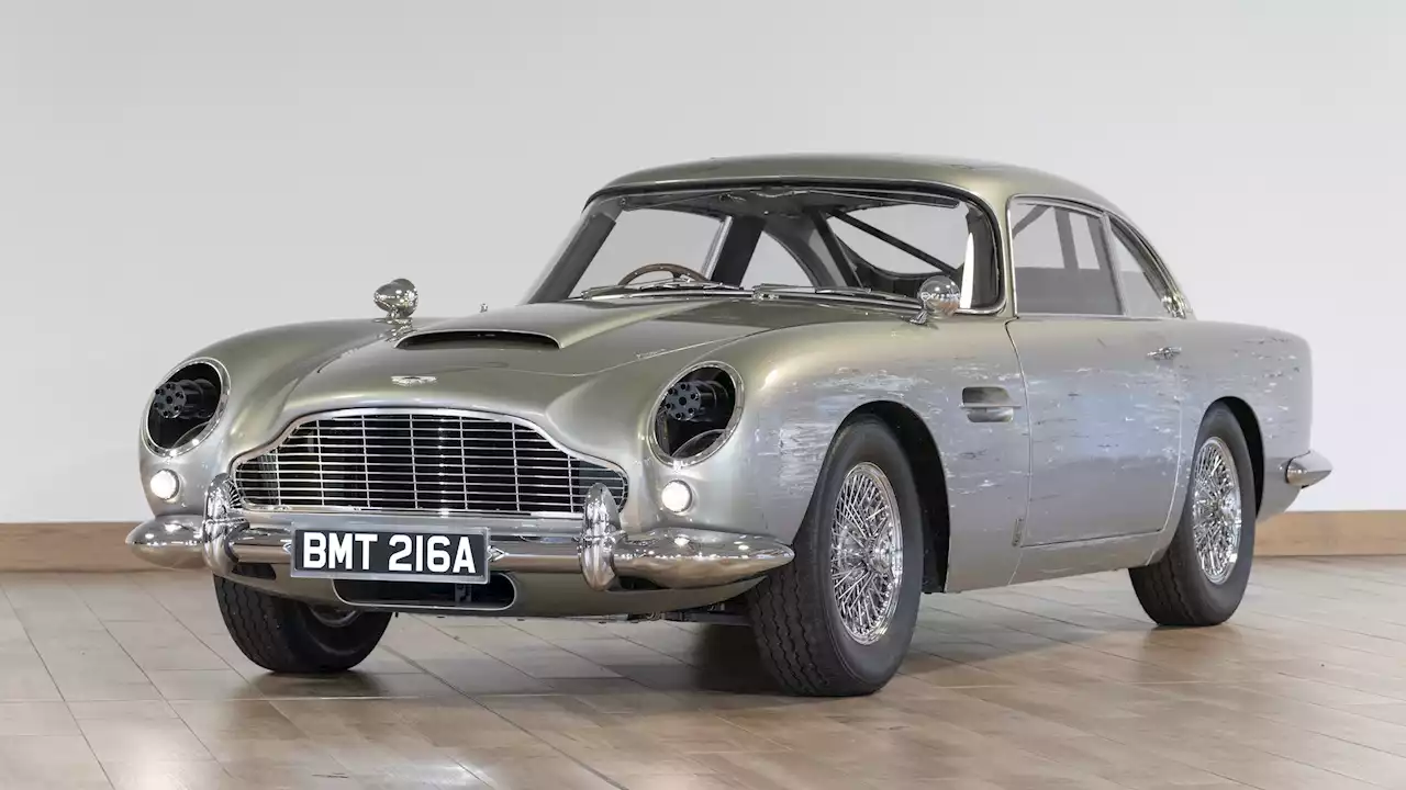 Aston Martin DB5 'No Time To Die' stunt car sells for $3.1M