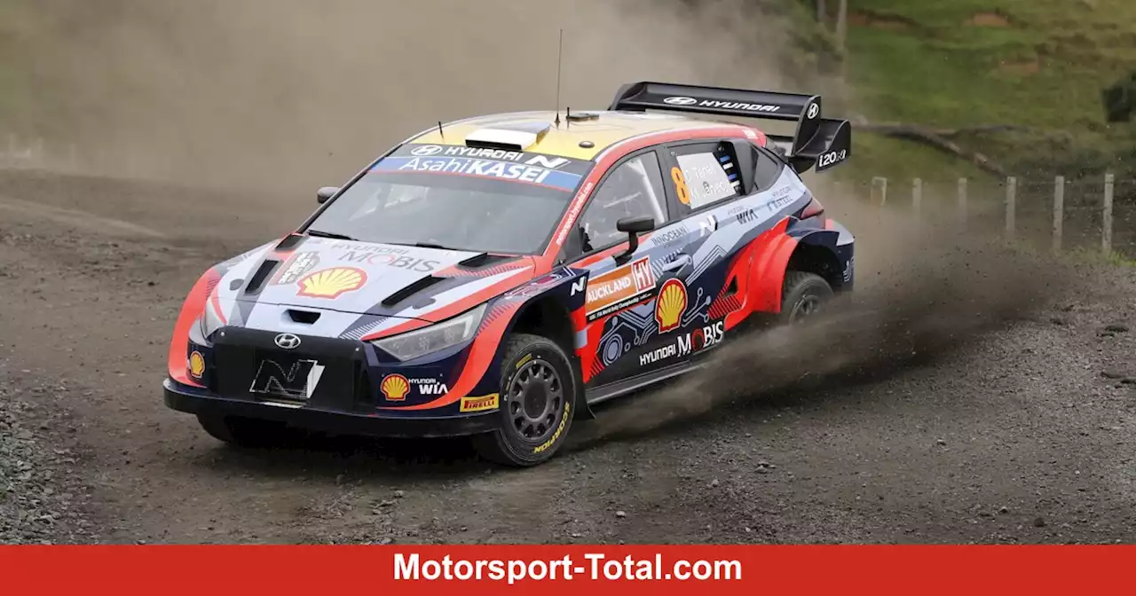 WRC Neuseeland: Tänak und Evans trennen gerade einmal 0,2 Sekunden