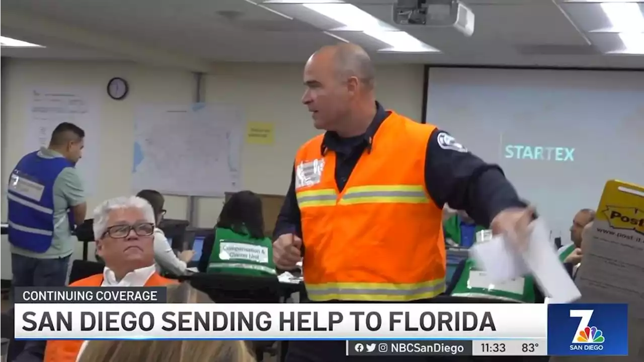 Local Firefighters Deployed to Assist in Hurricane Ian Response