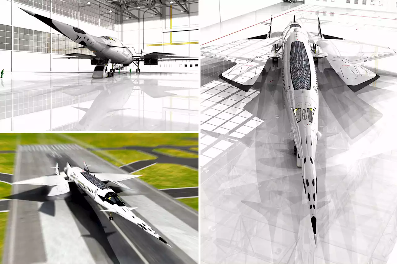 Supersonic jet would fly from NYC to London in just 80 minutes