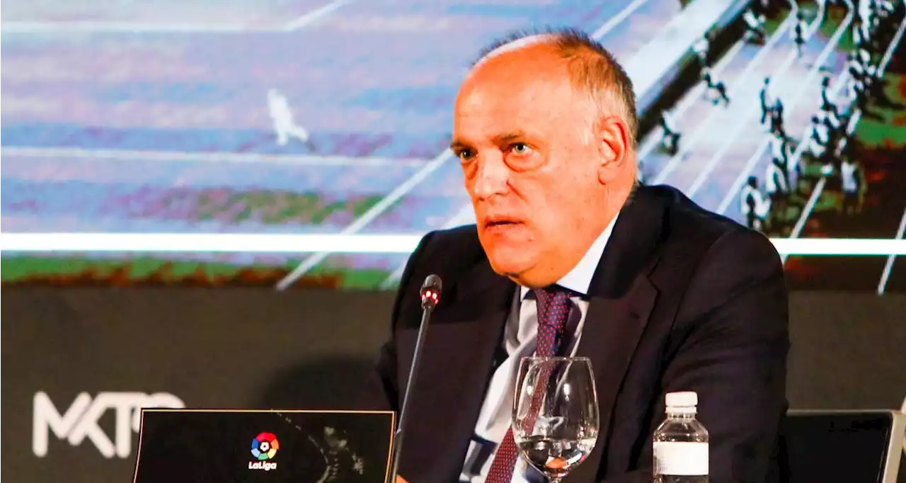 Real Madrid, Barça : le nouveau tacle de Tebas à Laporta et Perez sur la SuperLeague !