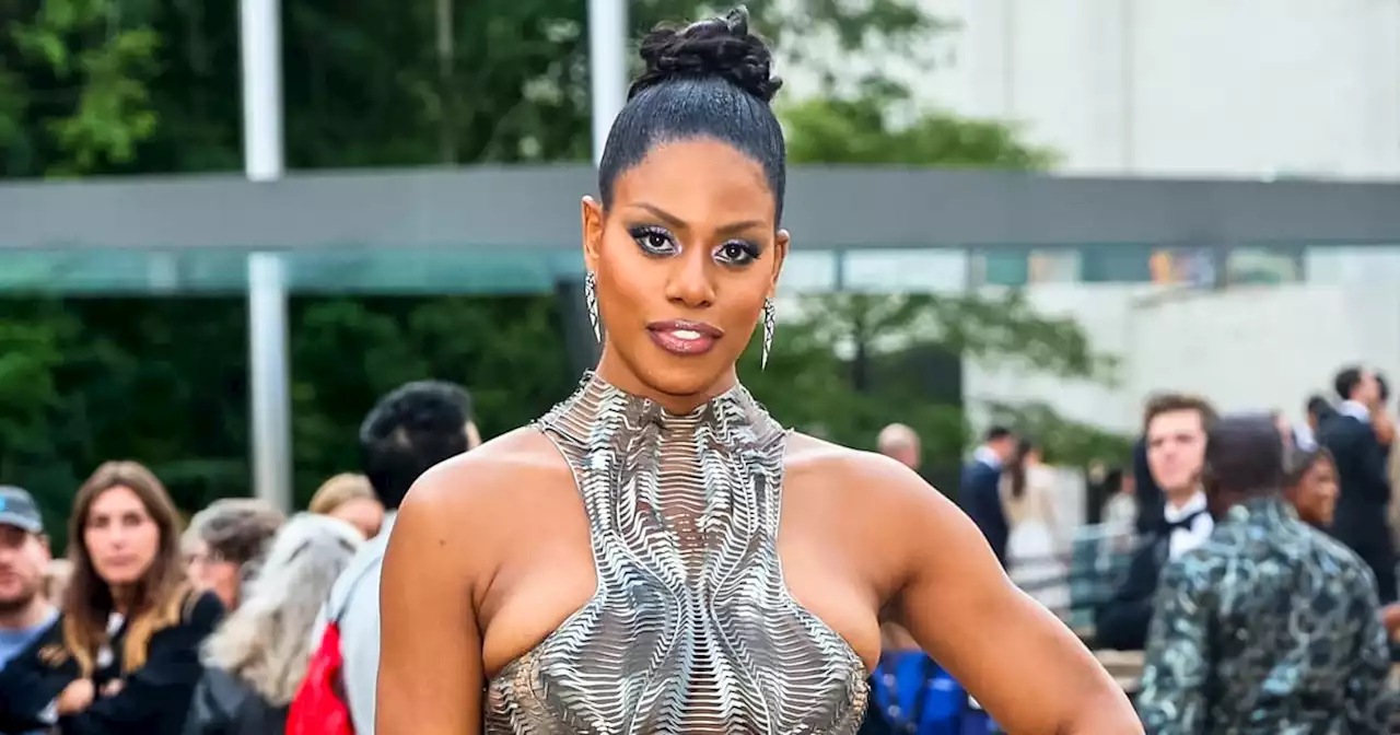 Laverne Cox's Naked Dress Is the Definition of Fashion Meets Art