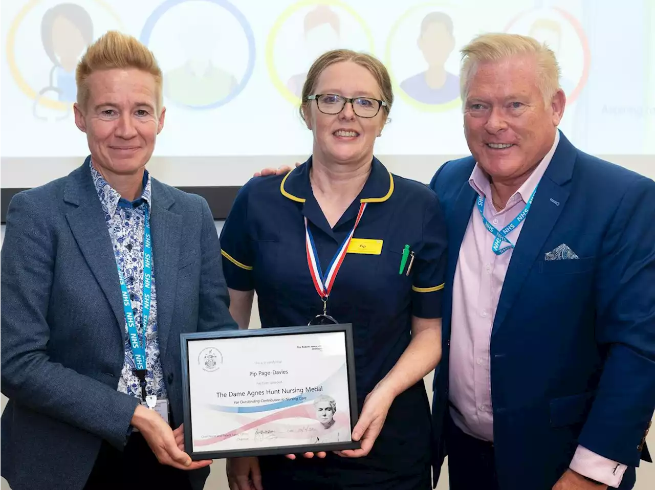 Nurse at Shropshire hospital wins award for her dedication to all