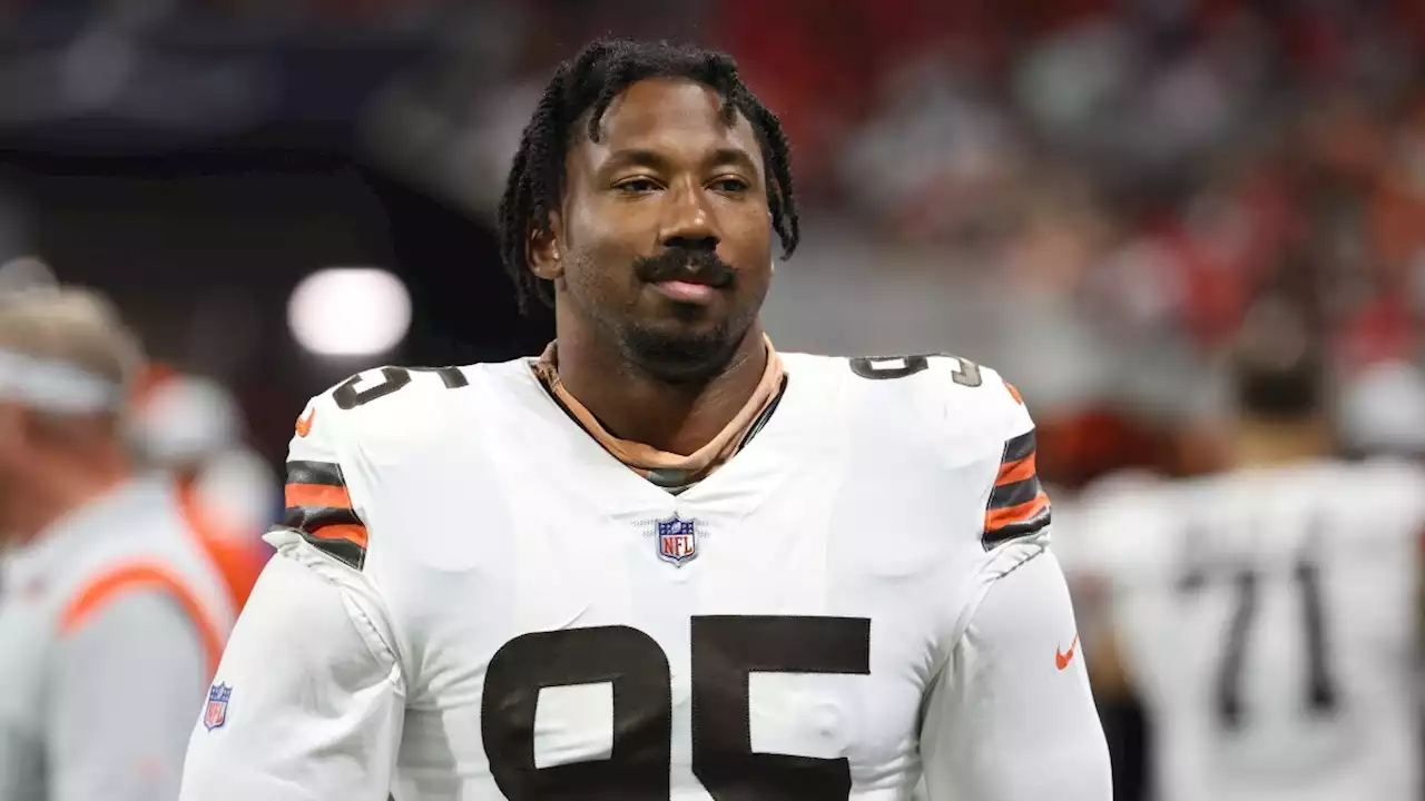 Myles Garrett Spoke to Media for First Time Since Car Crash