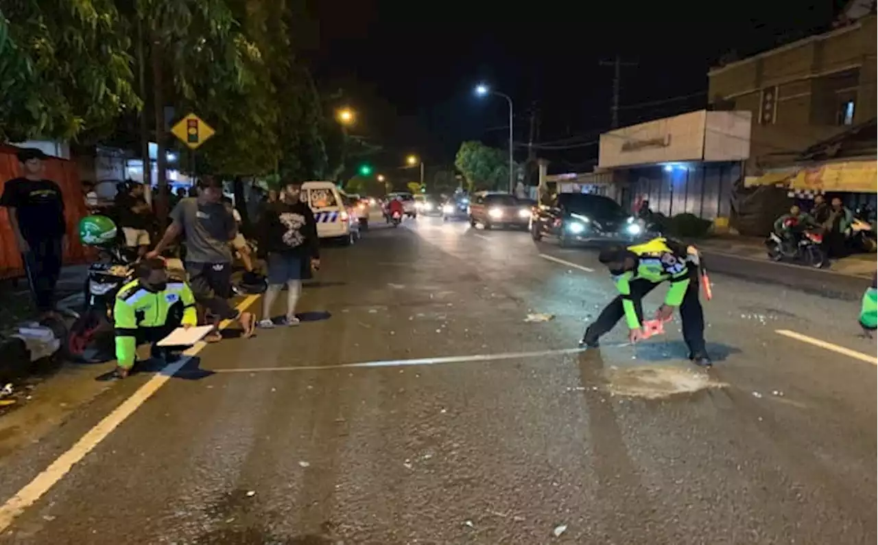 Motor Vs Mobil di Jl. Jenderal Ahmad Yani Wonogiri, Seorang Pelajar Meninggal