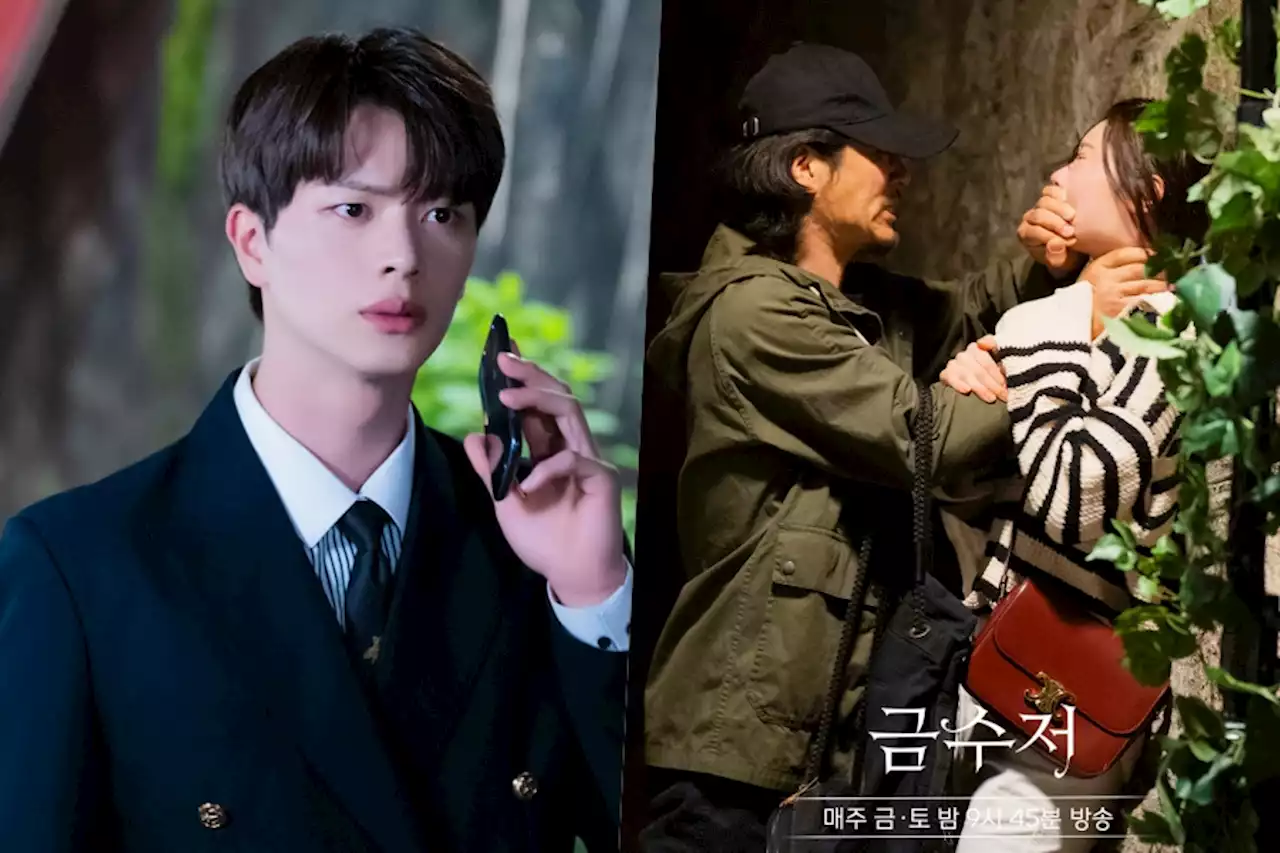 BTOB’s Yook Sungjae Saves DIA’s Jung Chaeyeon From A Violent Attack In “The Golden Spoon”