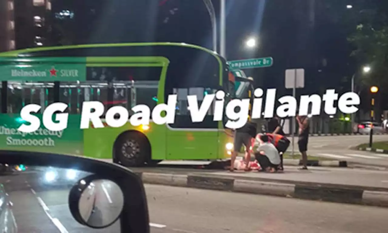 74-year-old man hit by bus at Compassvale junction, 68-year-old driver arrested