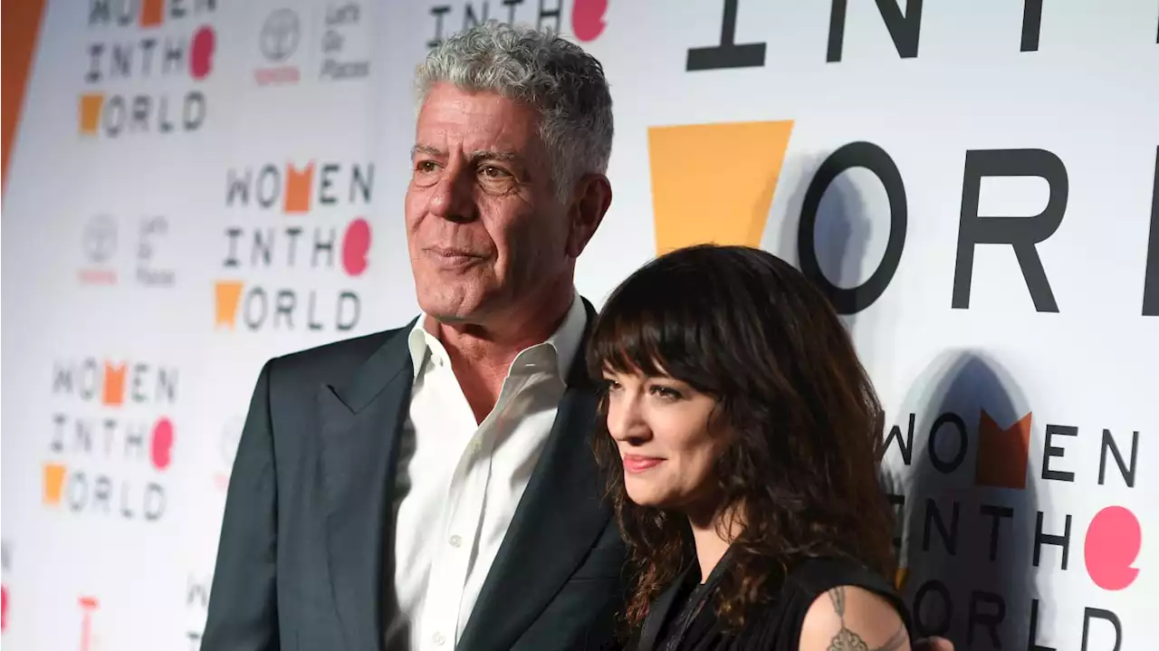 Asia Argento Has Stony Response to Bourdain Book Bombshell