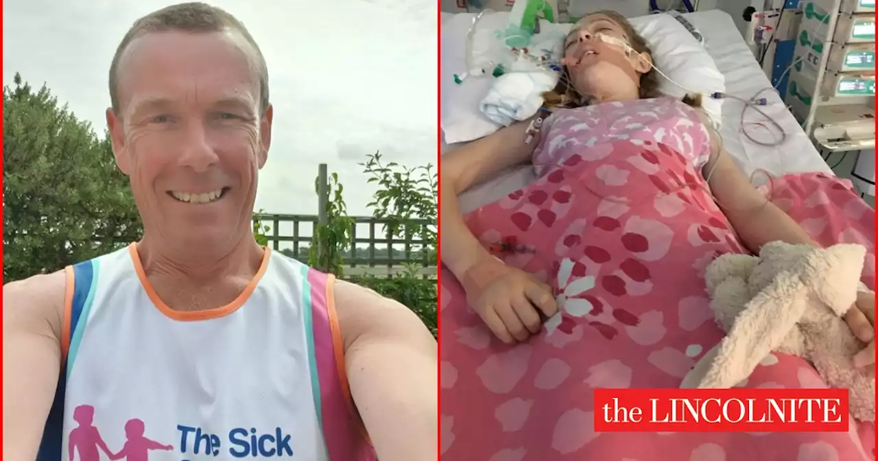 Lincolnshire dad running London Marathon to thank charity after daughter's surgery