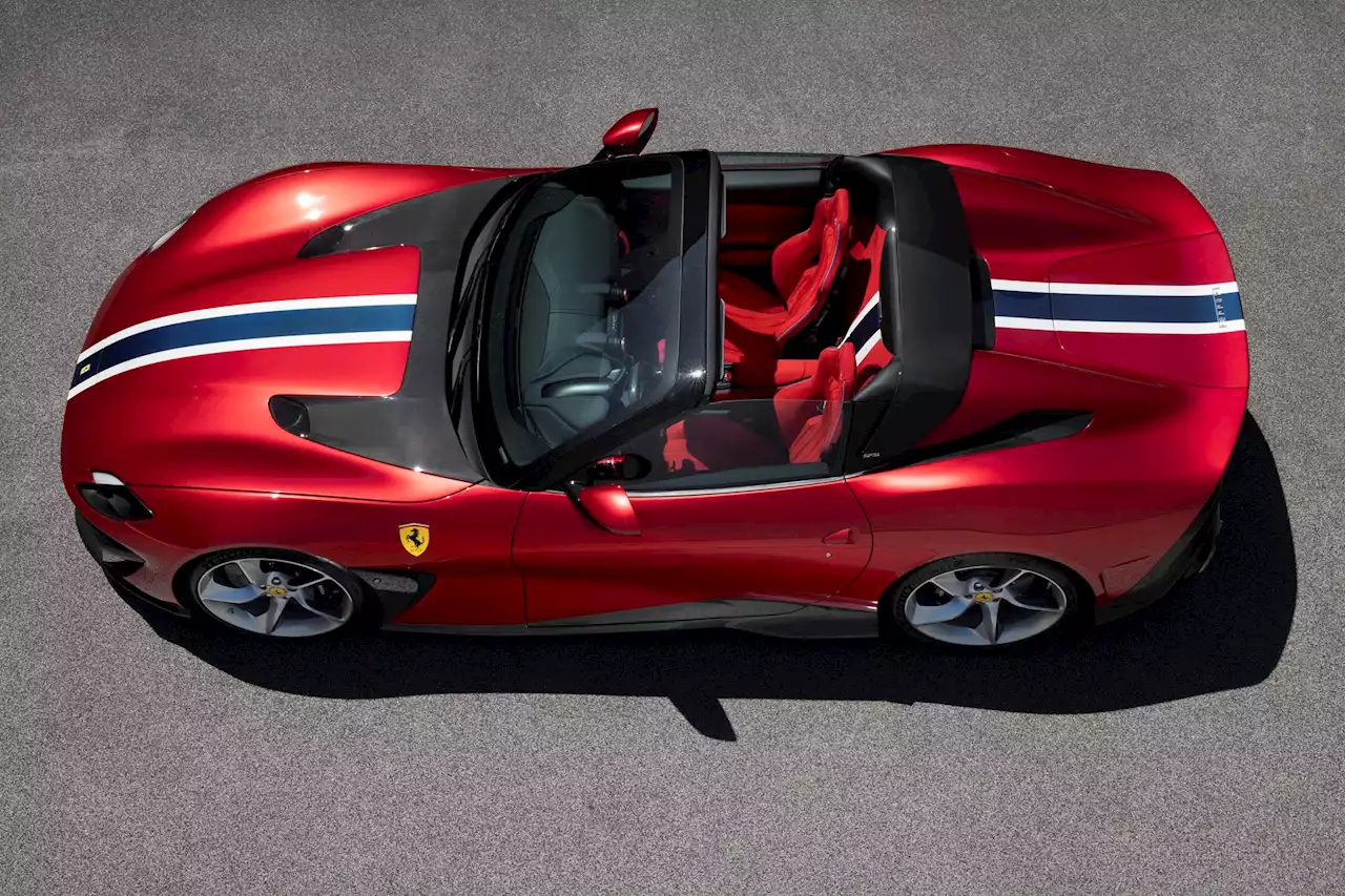 Ferrari's one-off SP51 lops the top off of an 812 GTS