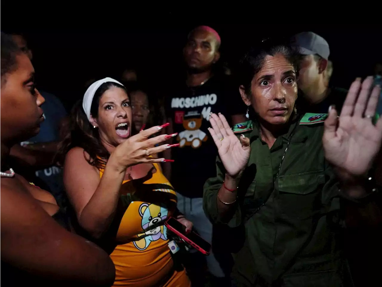 Cubans in Havana bang pots and protest days-long blackout after Ian