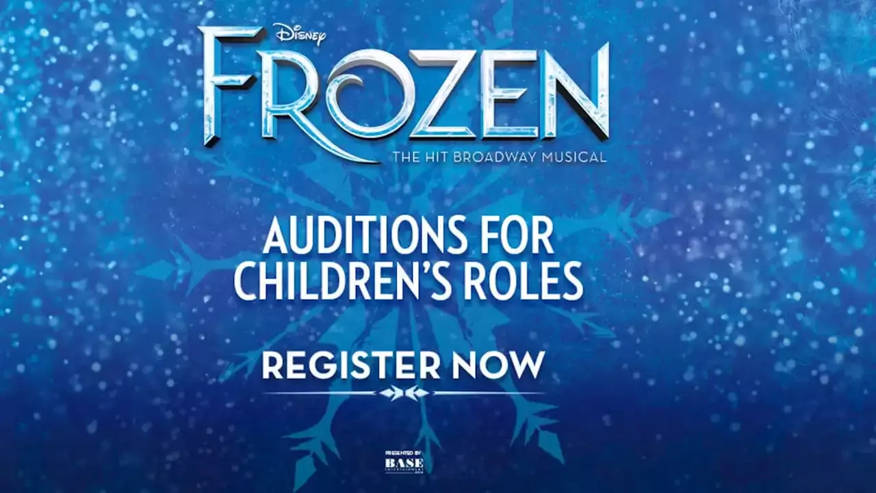 #trending: Disney's hit musical Frozen opens auditions for children's ...