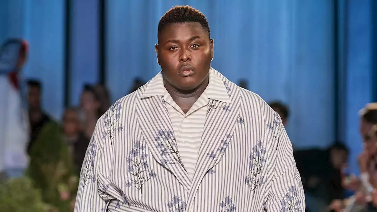 Plus Size Model James Corbin on the Power of Walking in Fashion Week