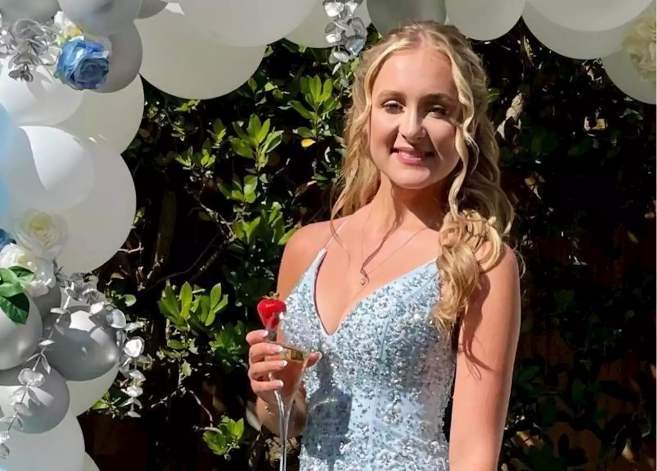 Yorkshire teenager finally wears prom dress after spending three years in a back brace