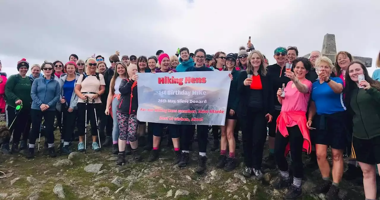 Co Down 'Hiking Hens' moving mountains for women's metal and physical health