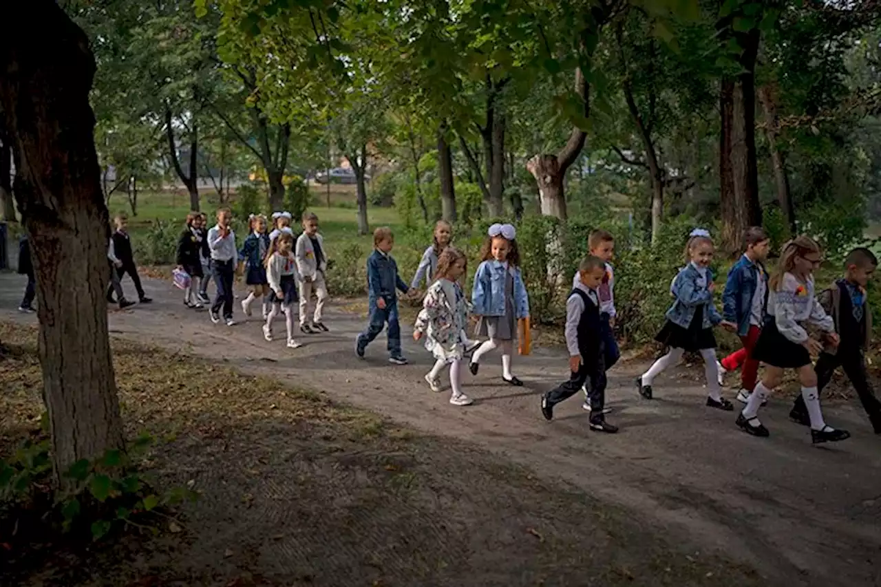 It’s back to school in Ukraine–but still far from normal - BusinessMirror