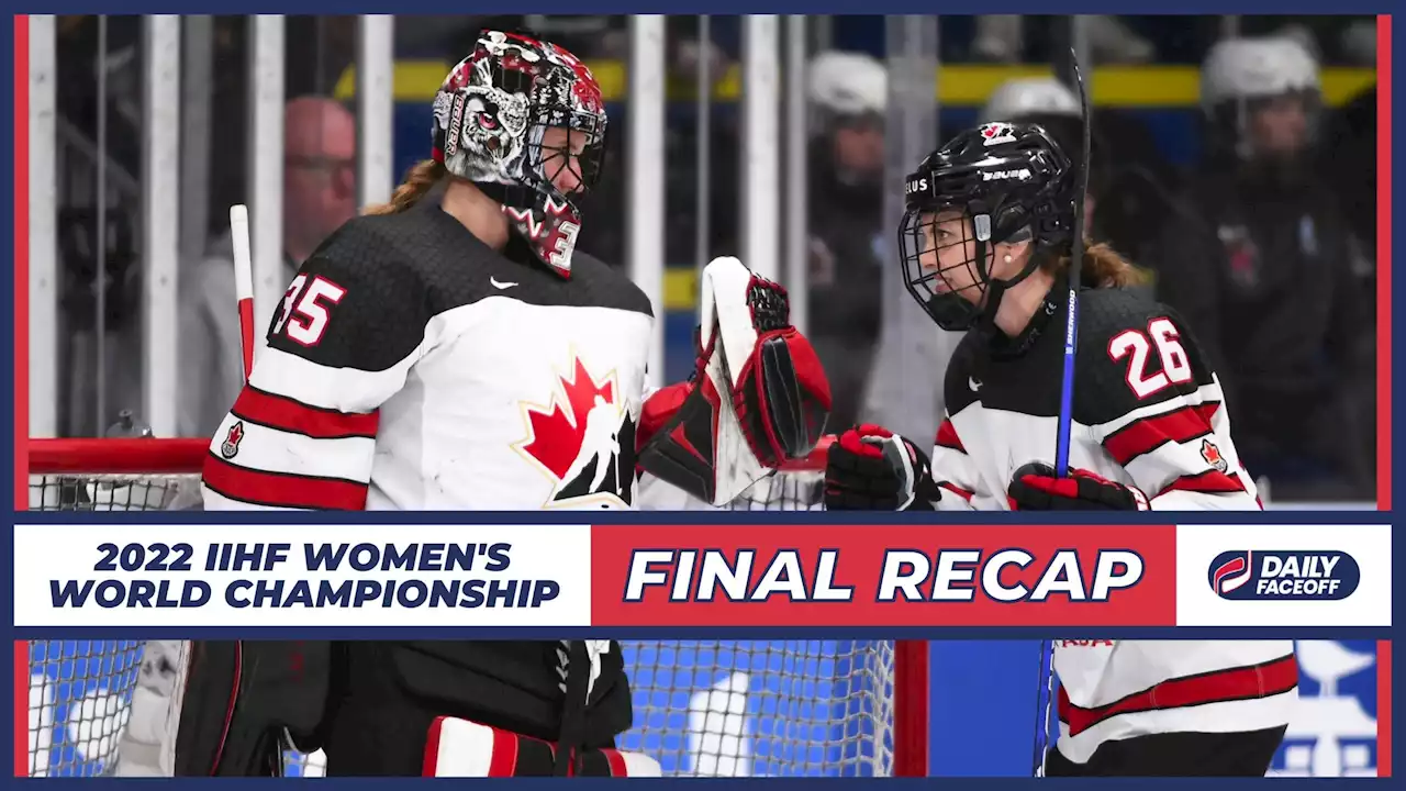 Desbiens, Jenner lead Canada to gold over USA at 2022 Women's Worlds - Daily Faceoff