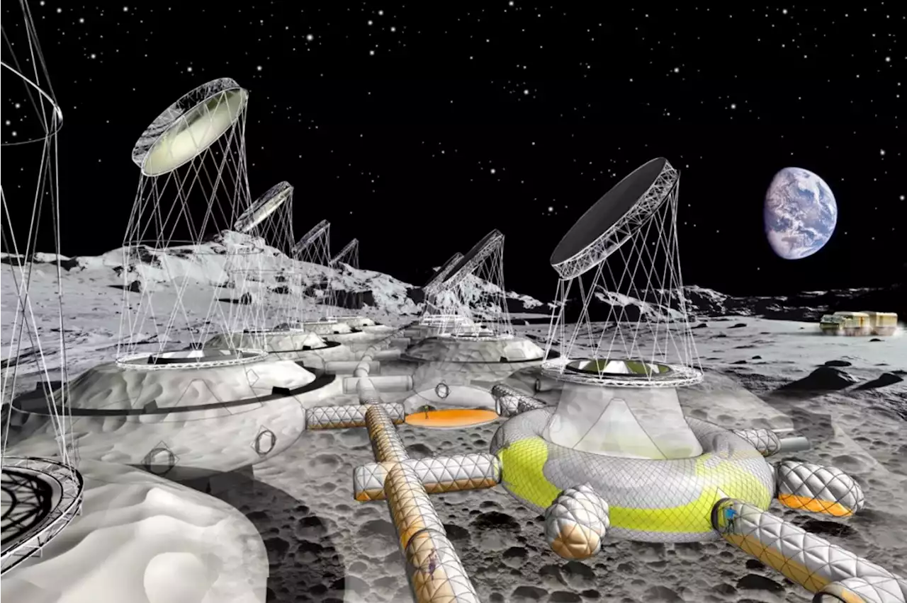 Inflatable lunar habitat to keep future moon explorers cozy | Digital Trends