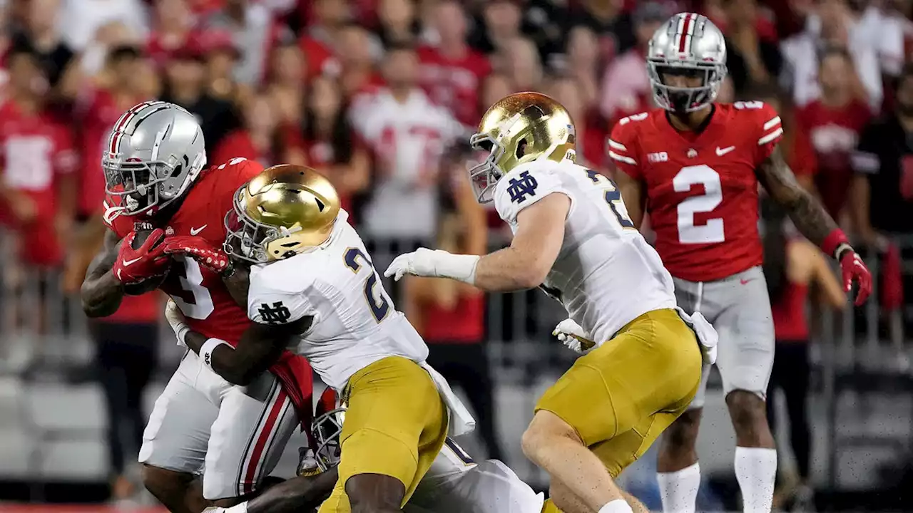 'Miyan Williams was the man on that possession:' Ohio State RB leads TD drive against Notre Dame