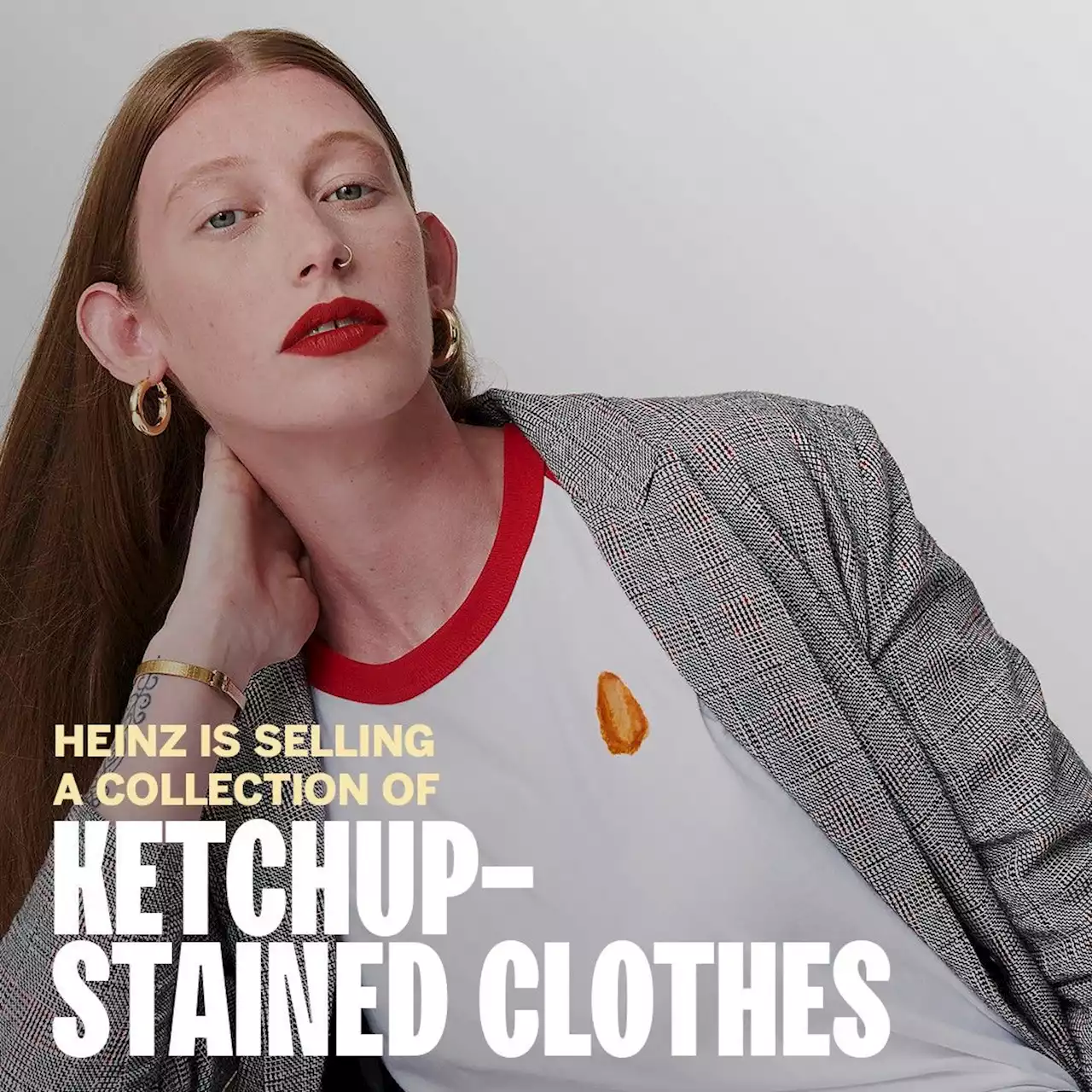 Heinz's New Clothing Collection Comes with Ketchup Stains