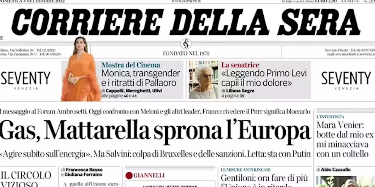 Le prime pagine di oggi - Il Post