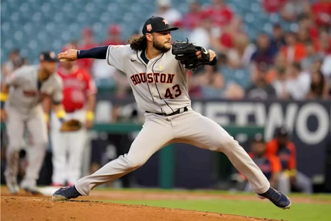 McCullers sharp again, pitches into 6th as Astros top Angels