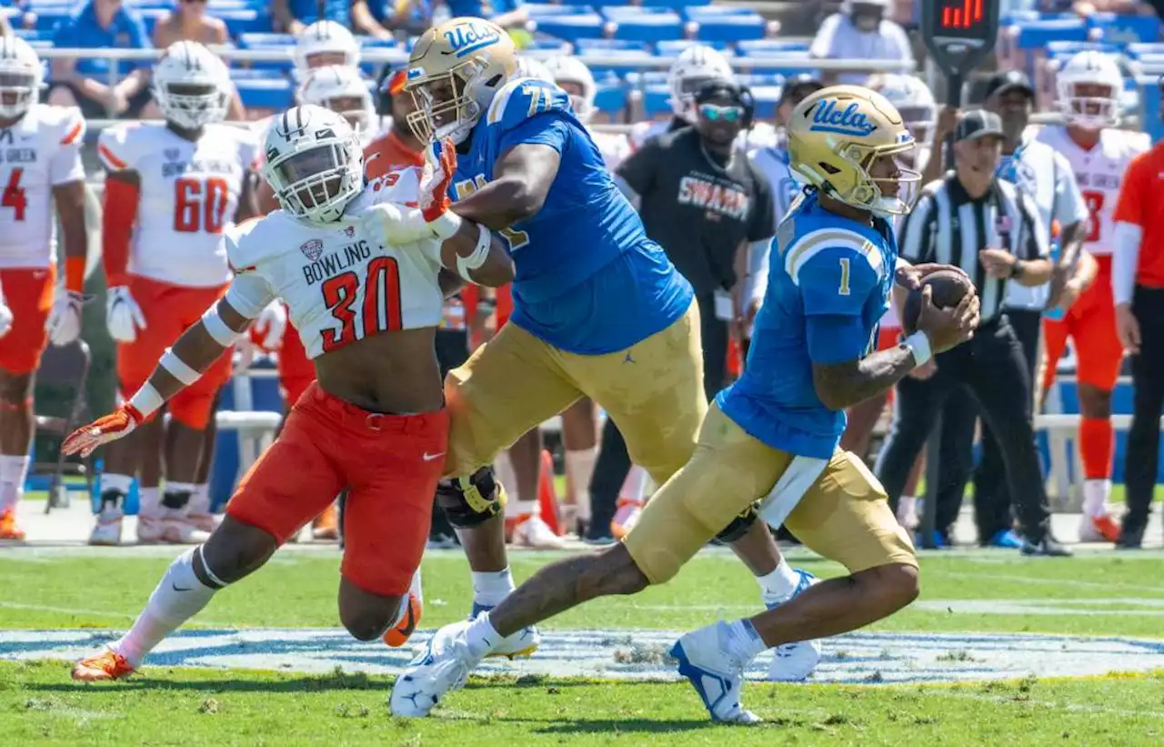 UCLA football simmers down to rout Bowling Green