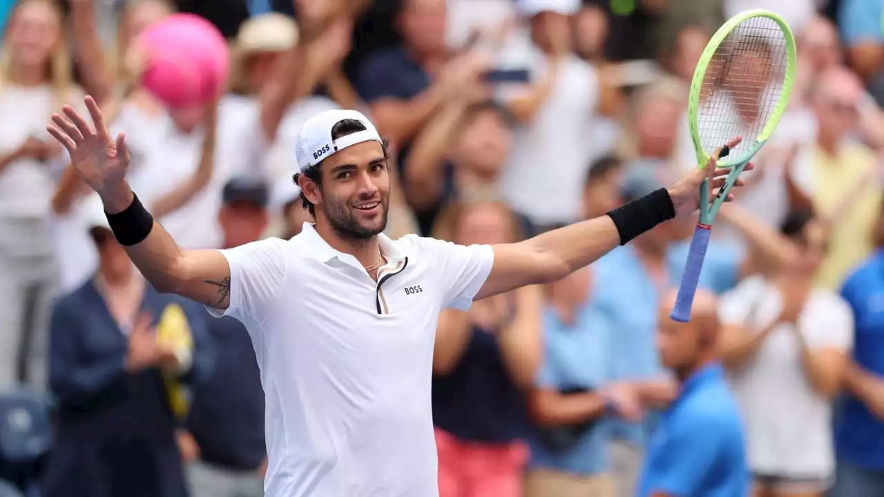 Us Open, Berrettini trionfa al quinto set su Fokina e vola ai quarti di finale