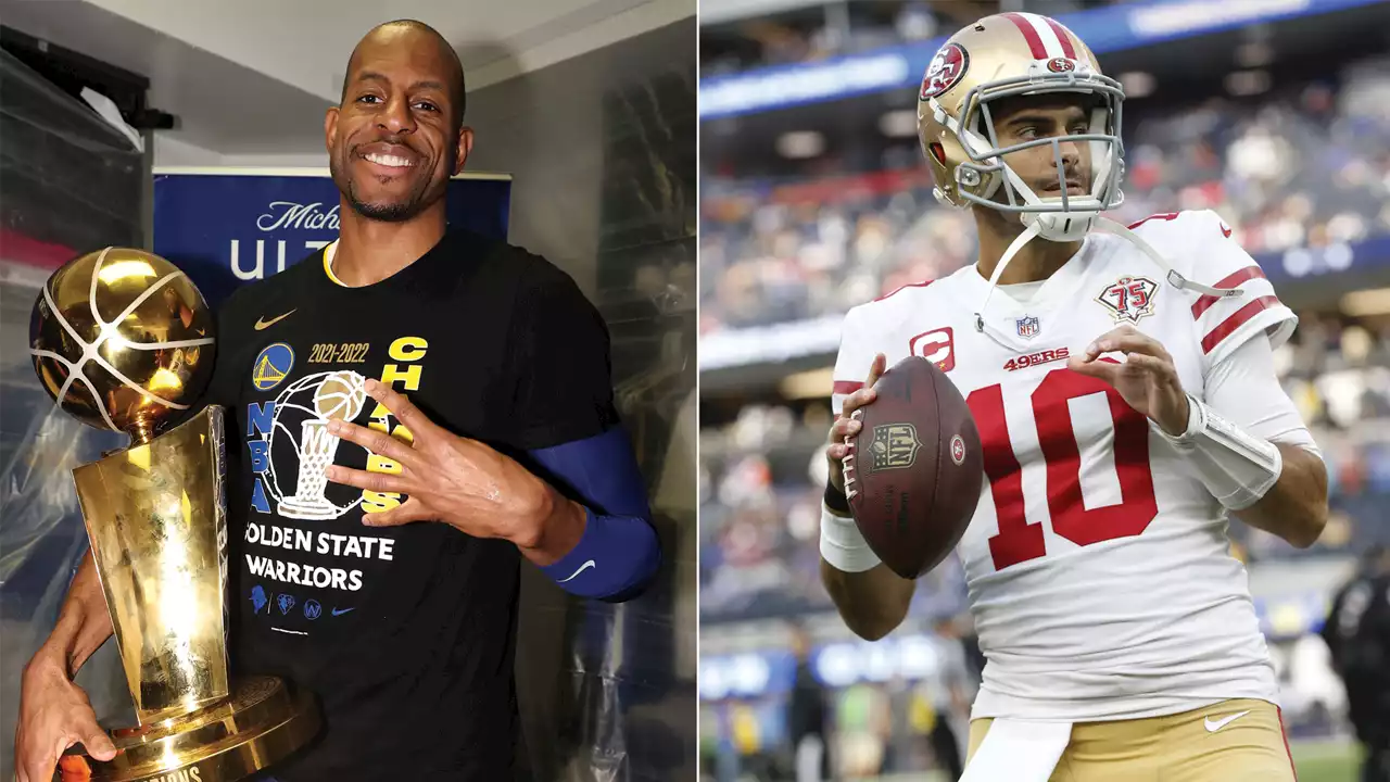 Andre Iguodala Applauds Jimmy Garoppolo's Attitude in 49ers' QB Situation