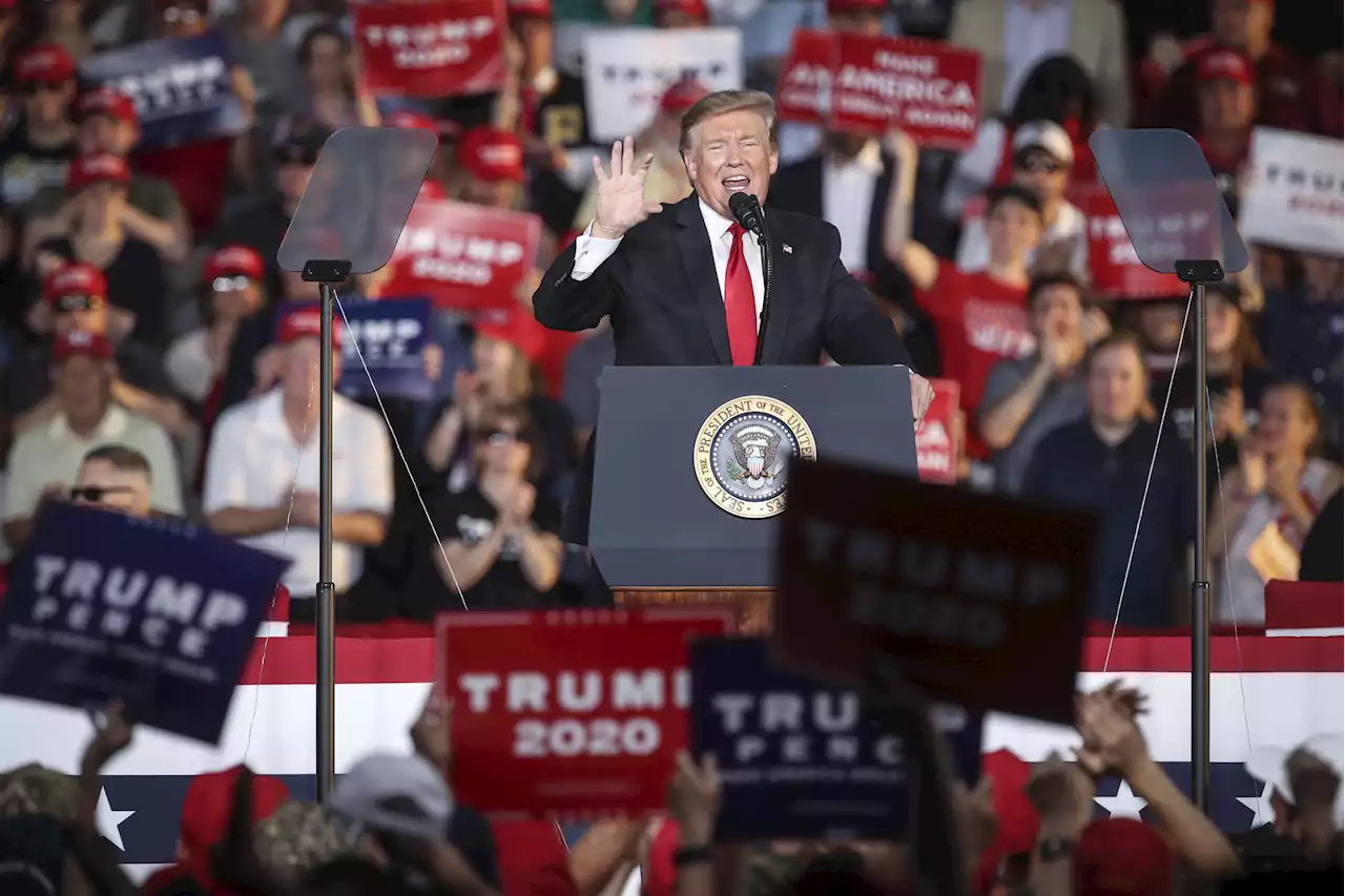 Trump rally-goers declare 'it's 1776' again, vow to 'keep fighting'