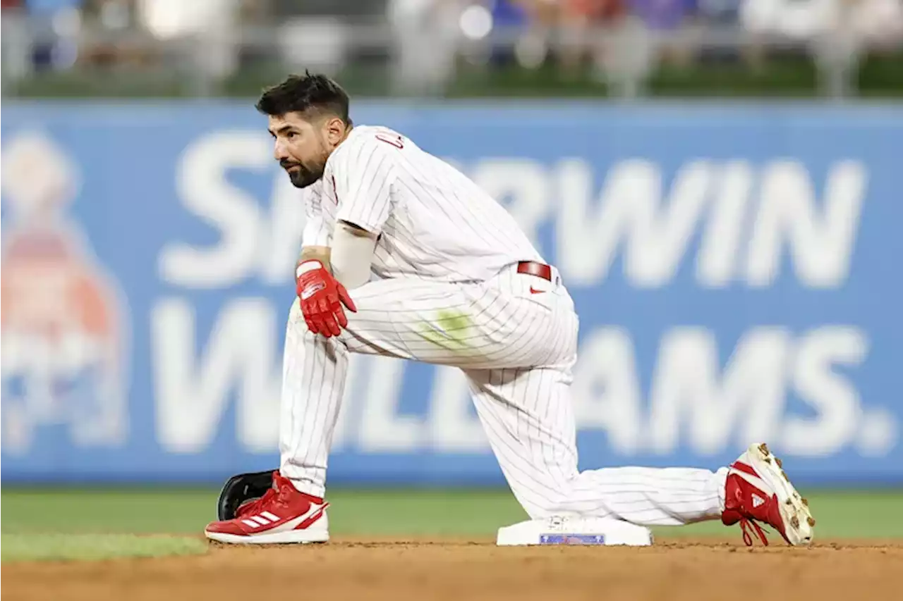 Phillies’ Nick Castellanos headed for MRI after feeling ‘cramp’ in his right side